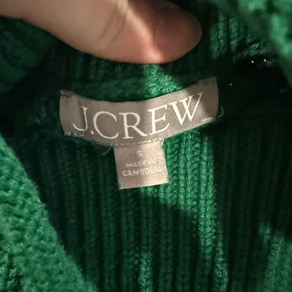 EUC j crew rolled sweater - Picture 4 of 4